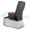 FOTEL DO PEDICURE Z MASAżEM BR-3820D SZARY